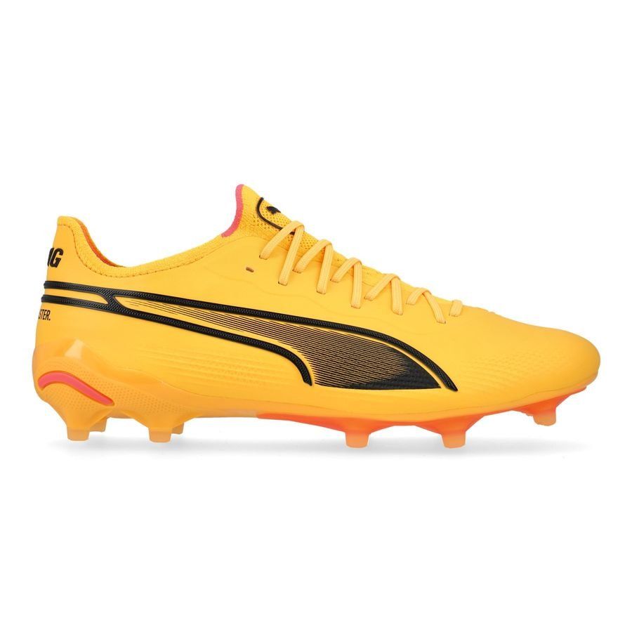 PUMA King Ultimate FG/AG Forever Faster - Sun Stream/Noir/Crépuscule Femme