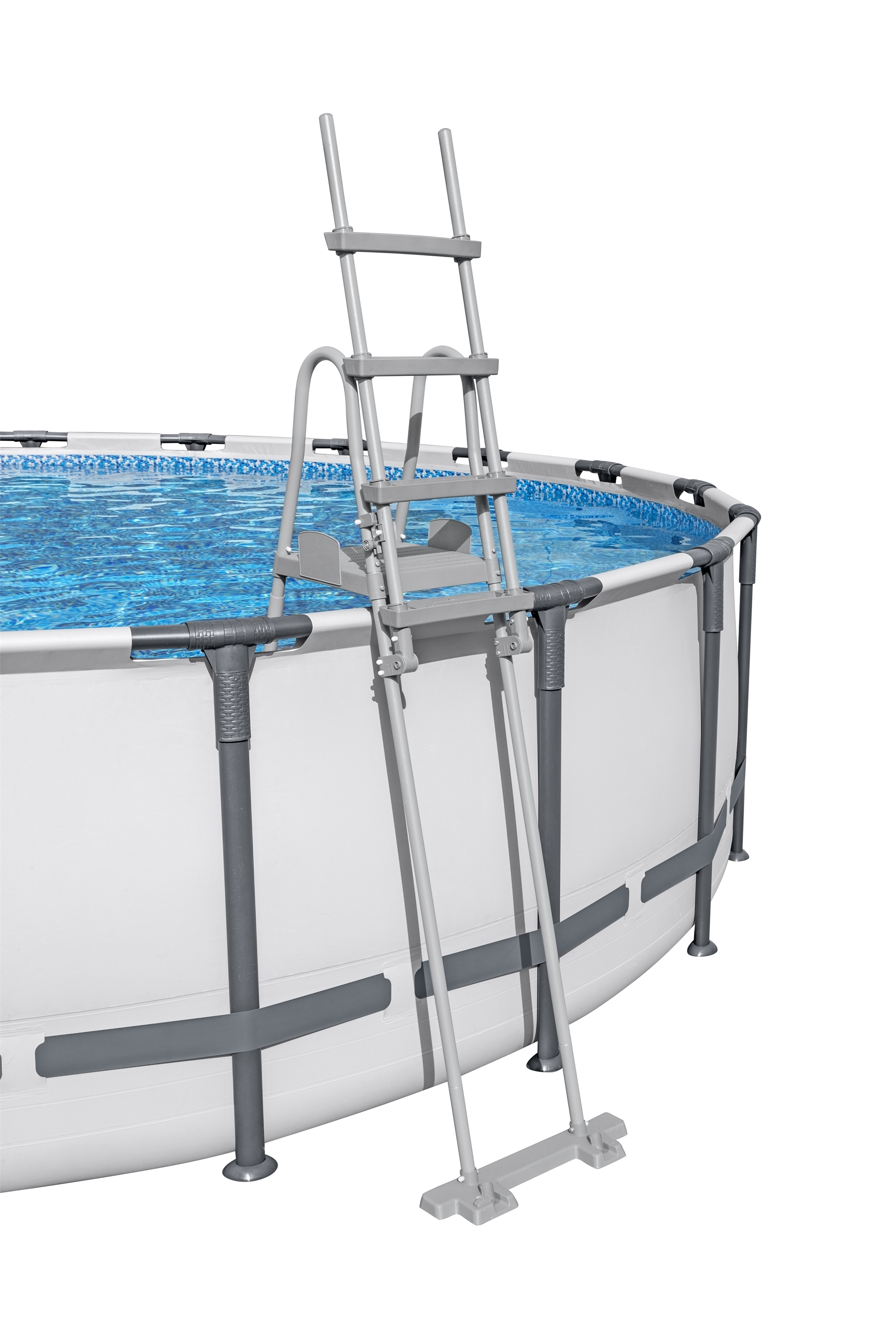 Pool Leiter für Poolhöhe 132 cm