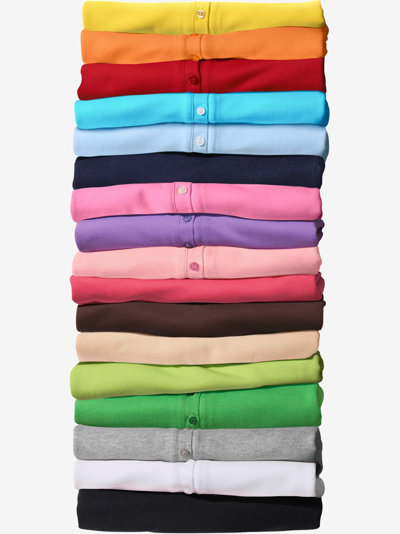Robe longueur au-dessus du genou, style polo