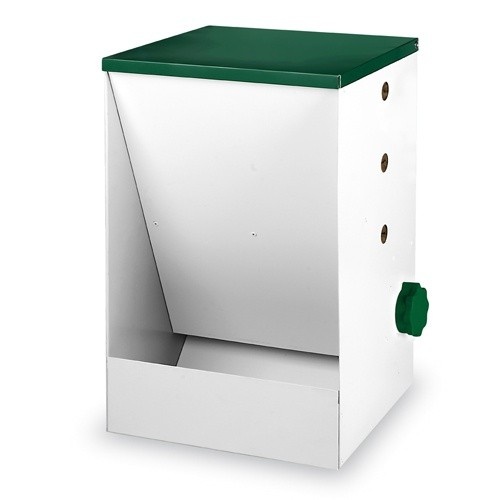 Distri-Can hopper para cães, branco