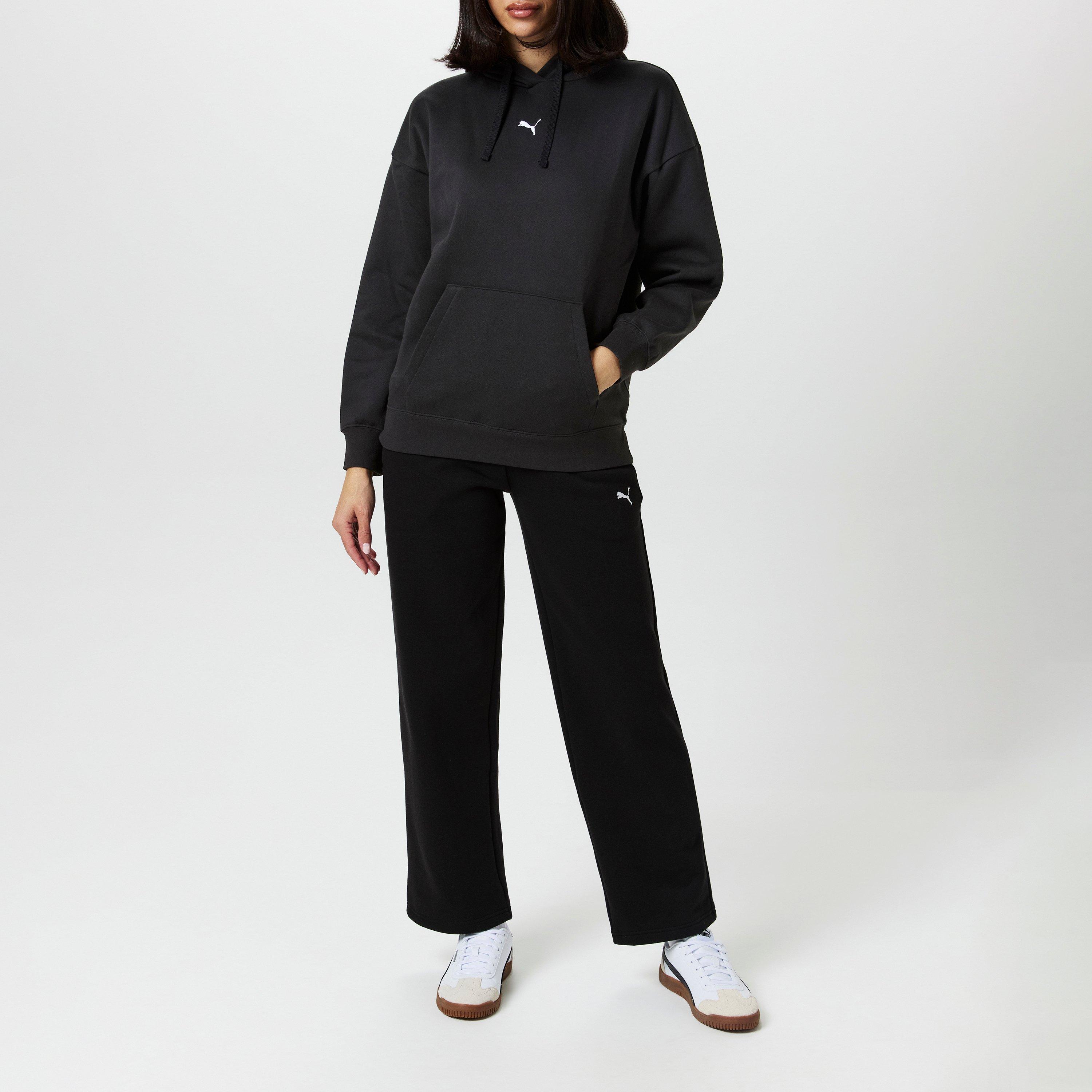 Puma Ess Oversized Hoodie Fl Hoody Womens
