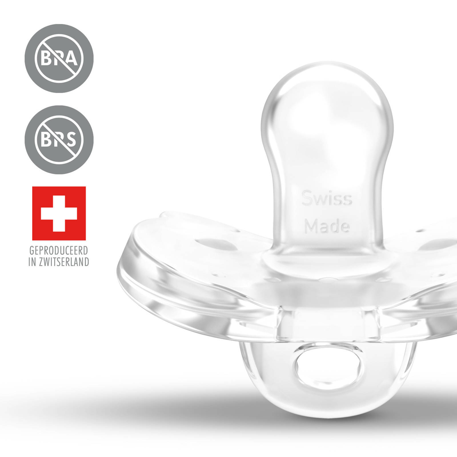Medela Baby fopspeen Soft Silicone 0-6m soft blue/transp(2 stuks)