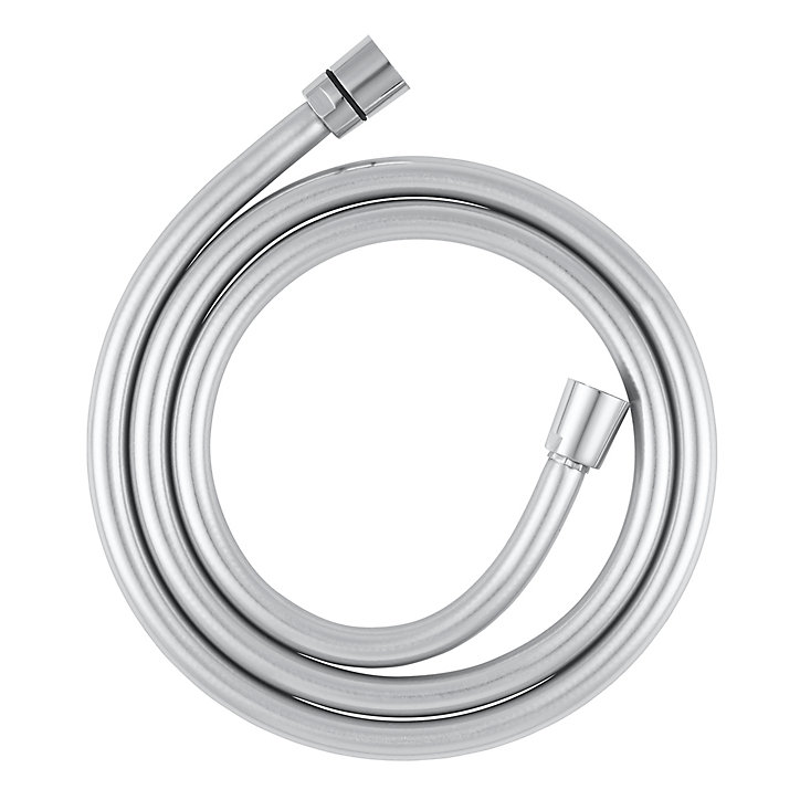 Flexible de douche argent PVC GoodHome 1,5 m