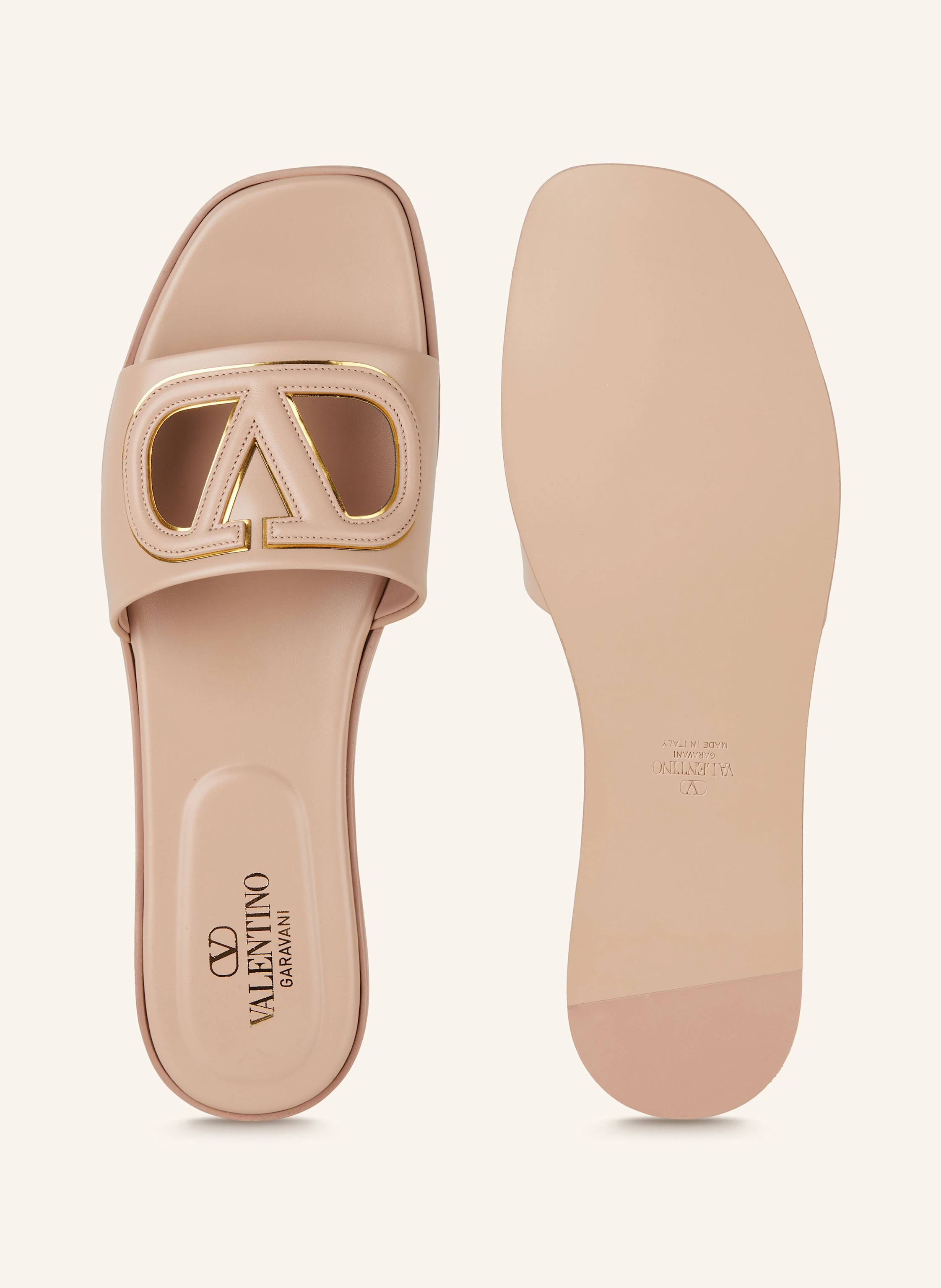 VALENTINO GARAVANI Pantoletten VLOGO mit Cut-outs