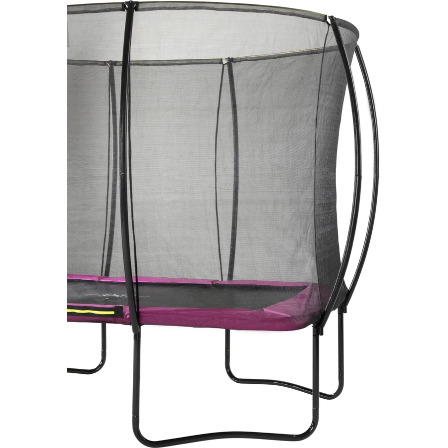EXIT Trampolin Silhouette Rechteckig 244x366 cm - rosa