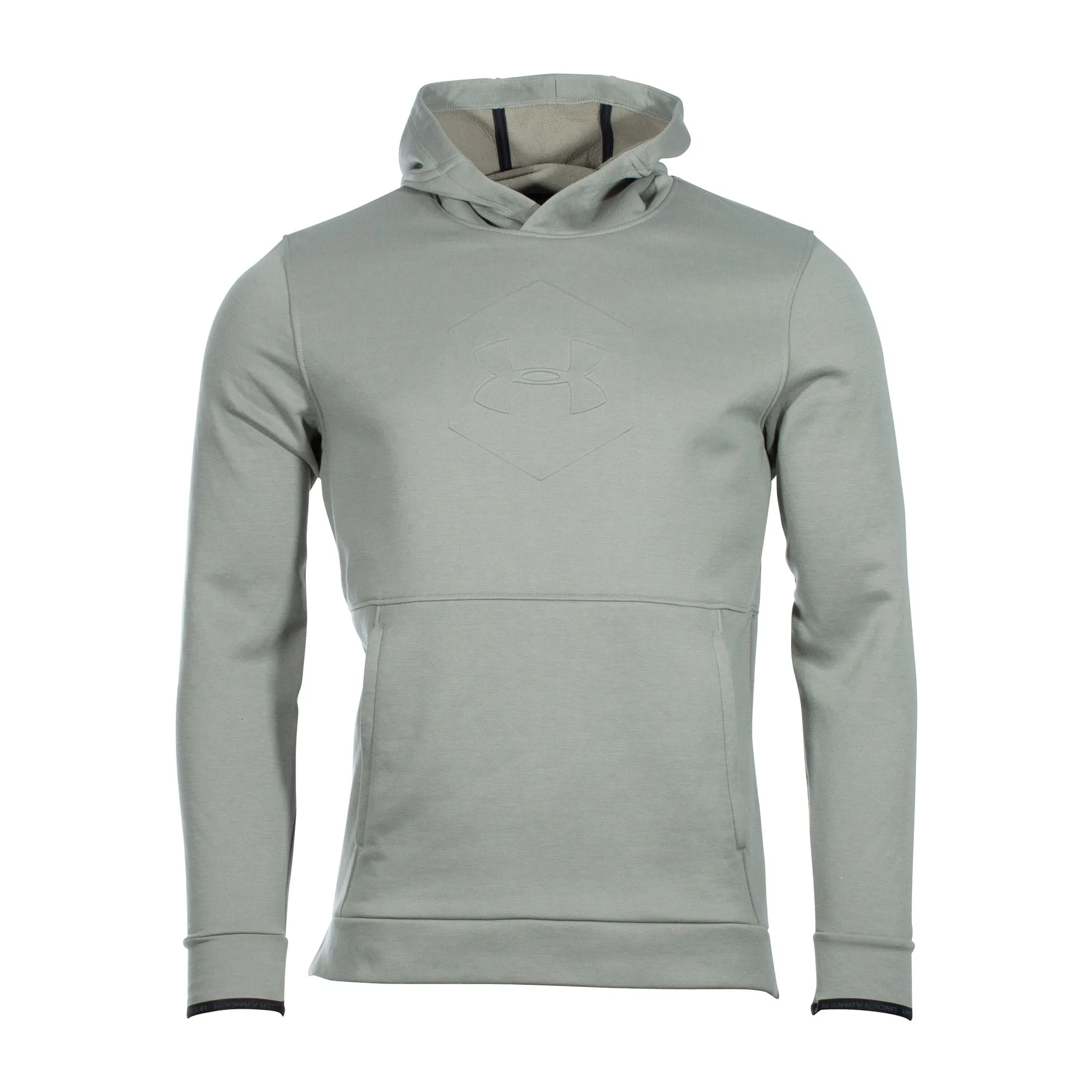 Under Armour -  Under Armour Hoodie Athlete Recovery Fleece Graphic gravitygreen