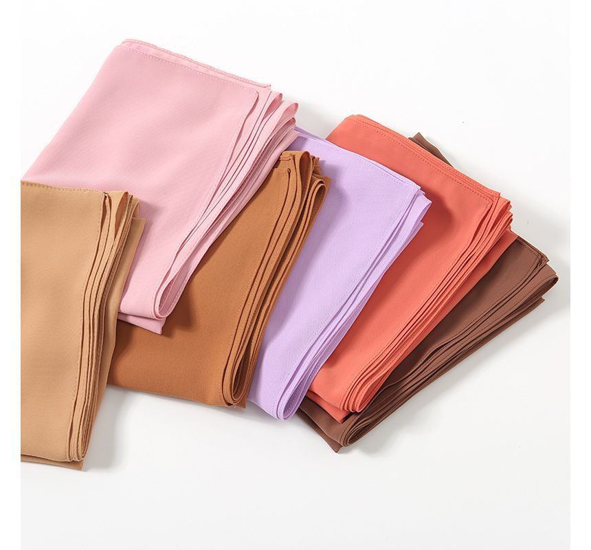 Tilask - Effen Chiffon Sjaal