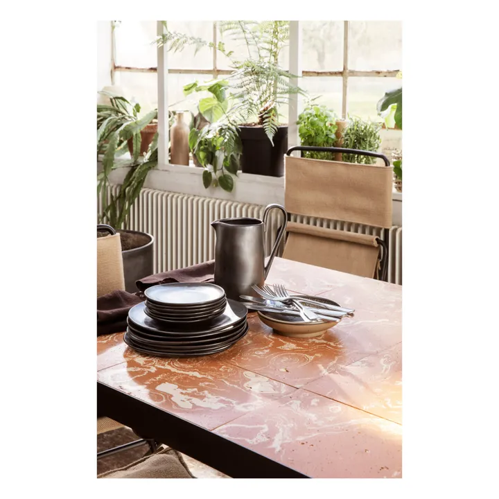Ferm Living Assiette Flow | Noir