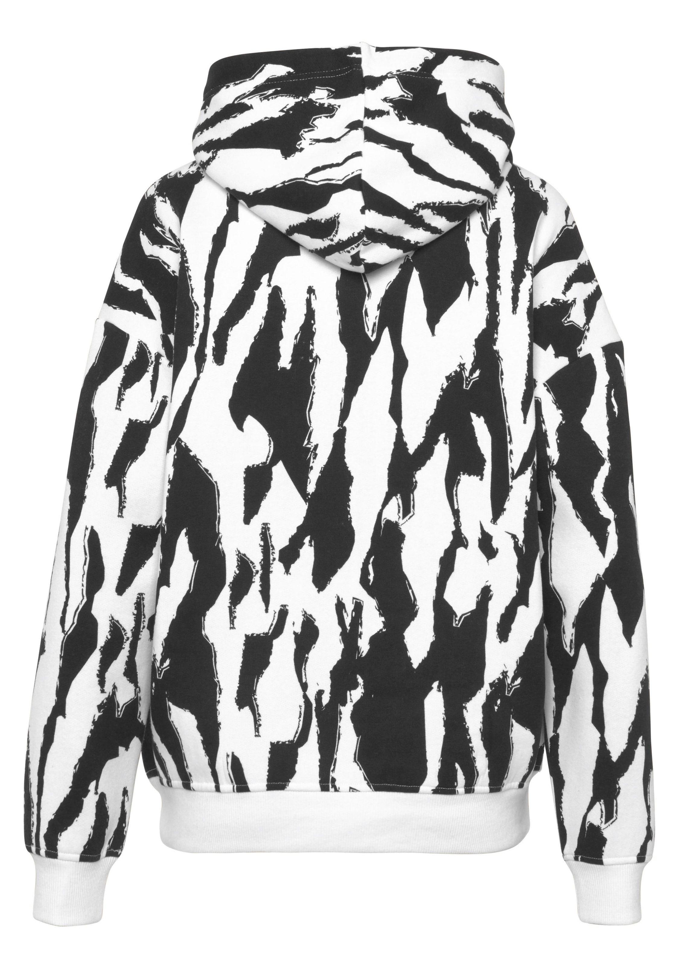 French Connection Hoodie , im Allover Print, Loungewear