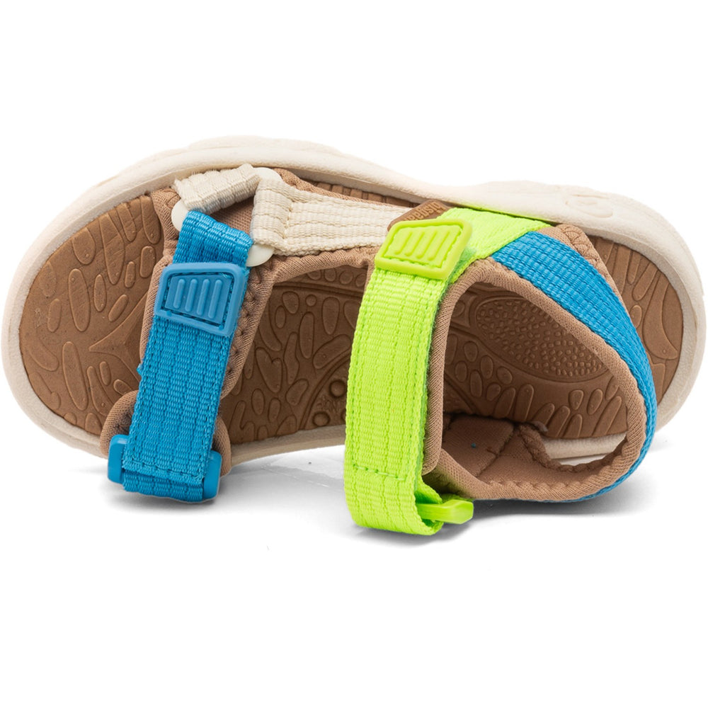 Køb Bisgaard Bright Blue/Green Nico Sandal