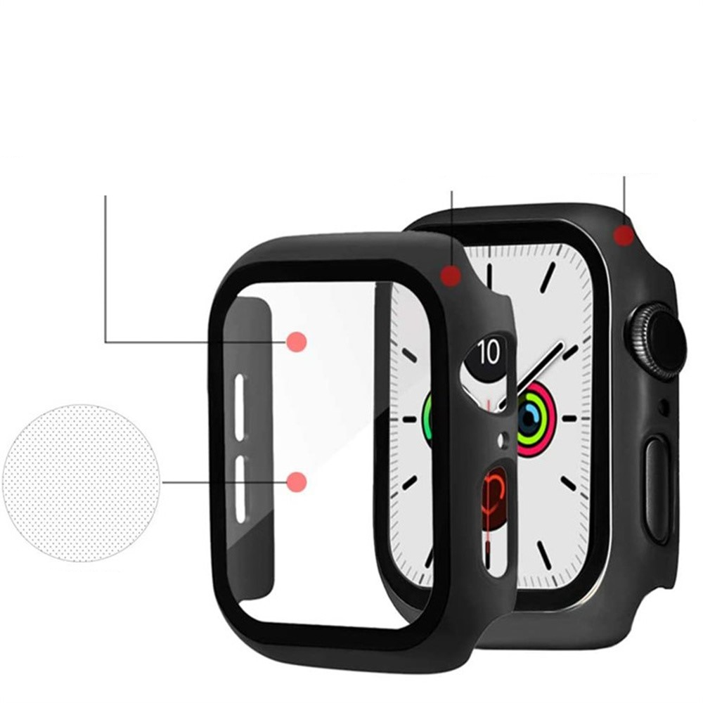 Apple Watch Series 11 / Series 10 (42 mm) Hardcase Bumper   Display Schutzglas - Grün
