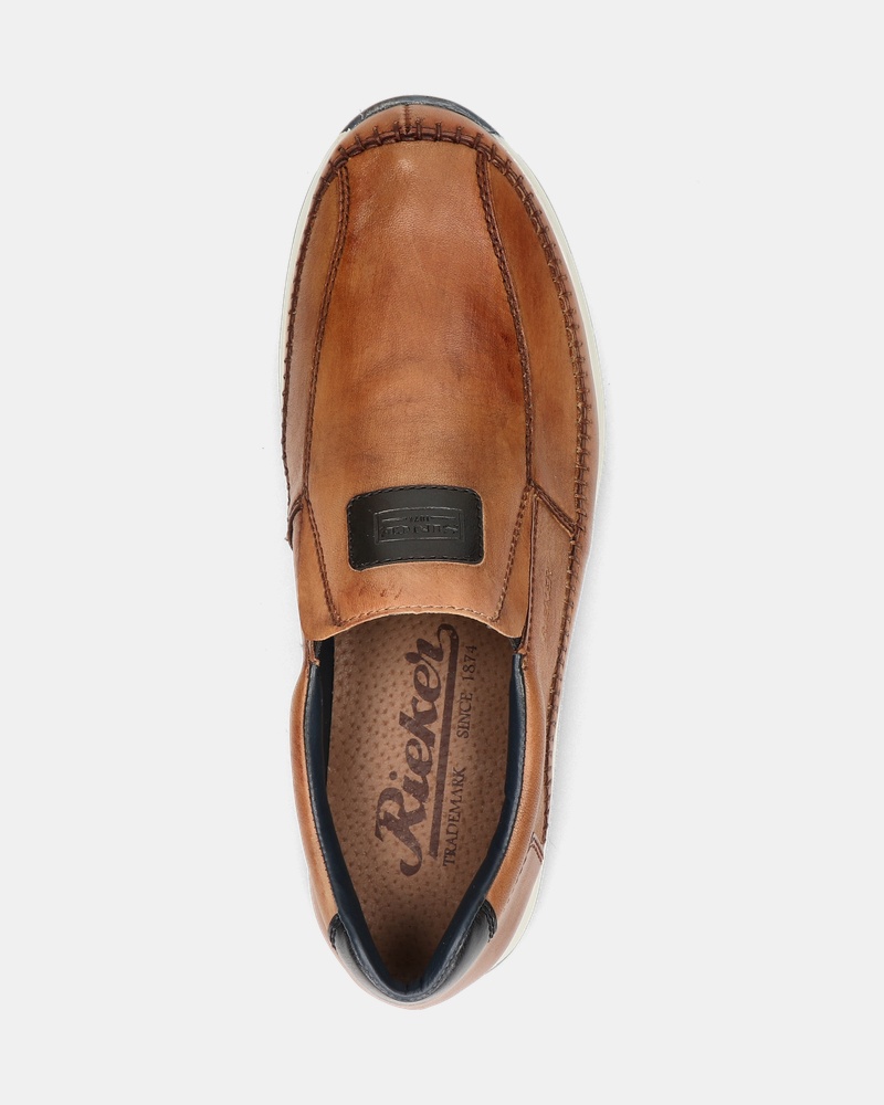 Rieker Instapschoenen  - cognac