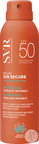 SVR Sun Secure Brume Fraîche Et Invisible IP50+ Flacon 200ml