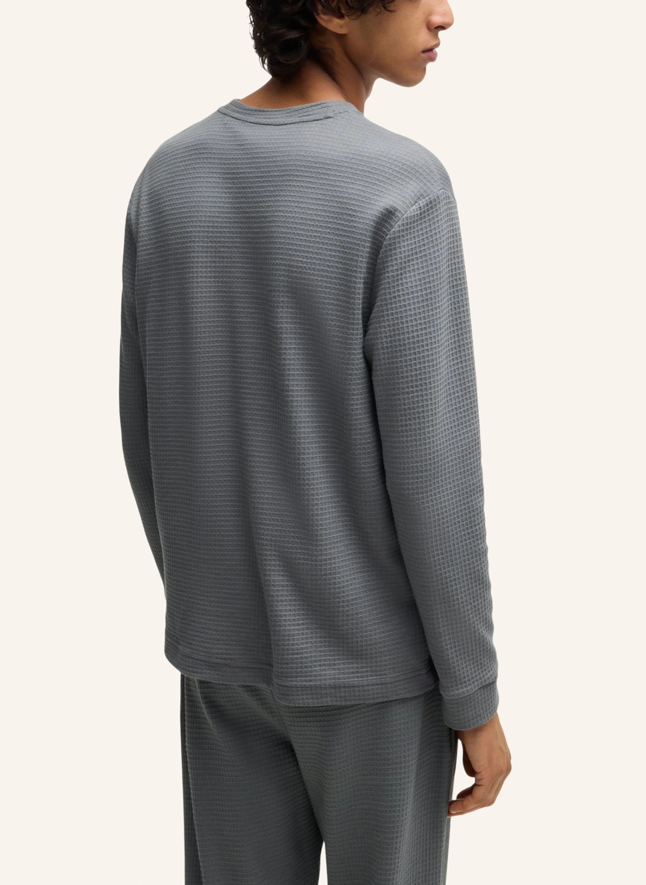 HUGO Pyjama-Oberteil AUSTIN LS SHIRT Regular Fit
