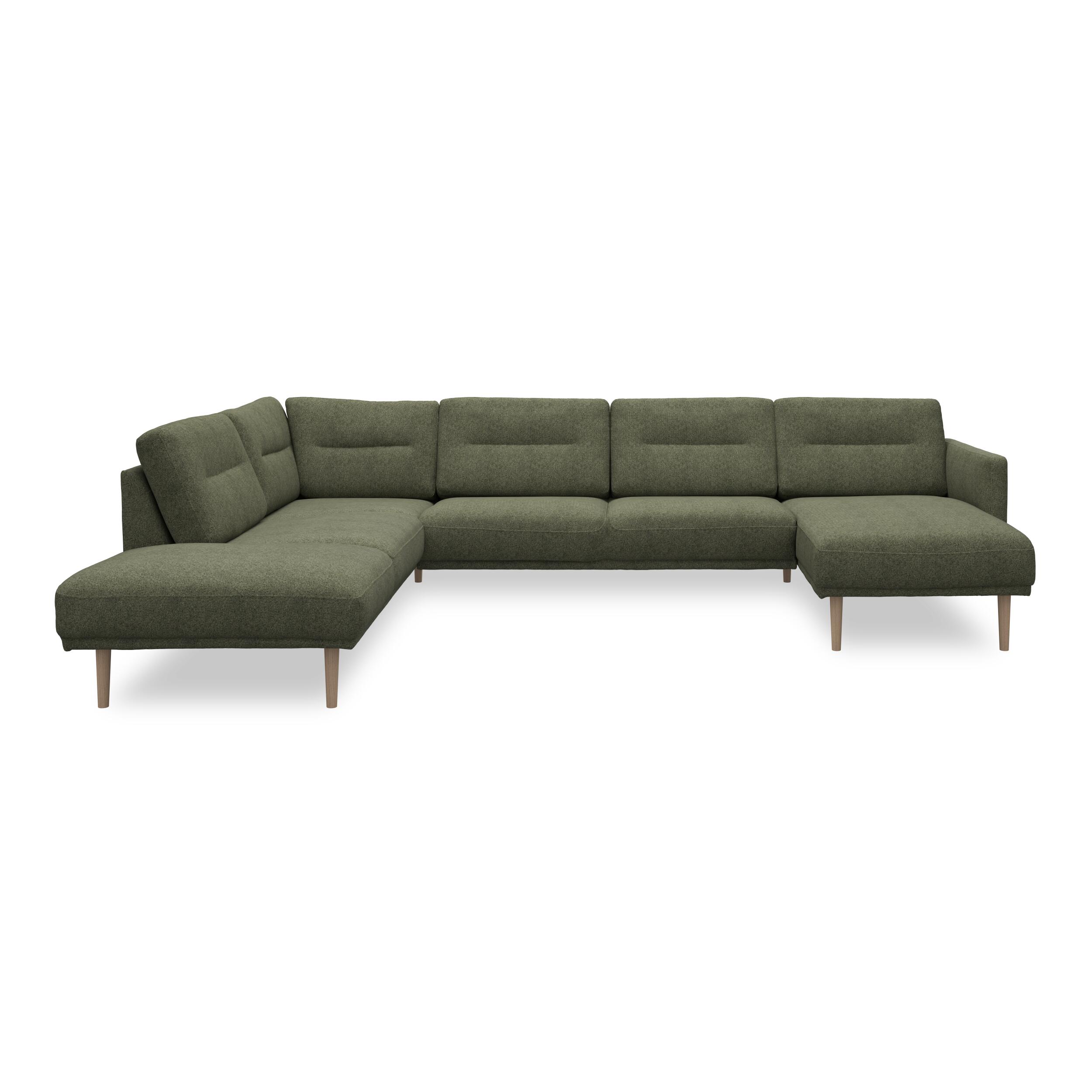 Larvik højrevendt hjørnesofa med chaiselong
