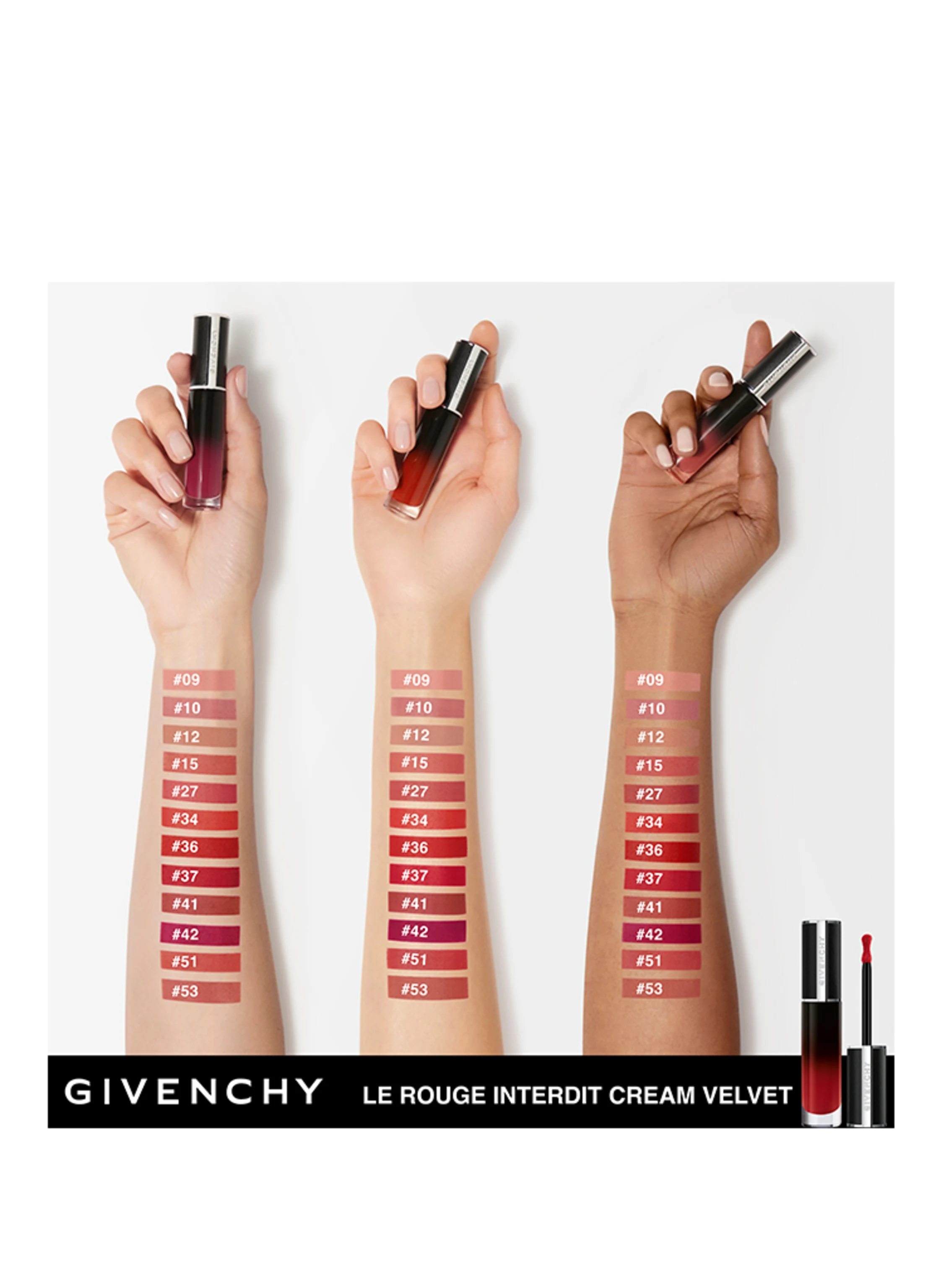 GIVENCHY BEAUTY LE ROUGE INTERDIT CREAM VELVET