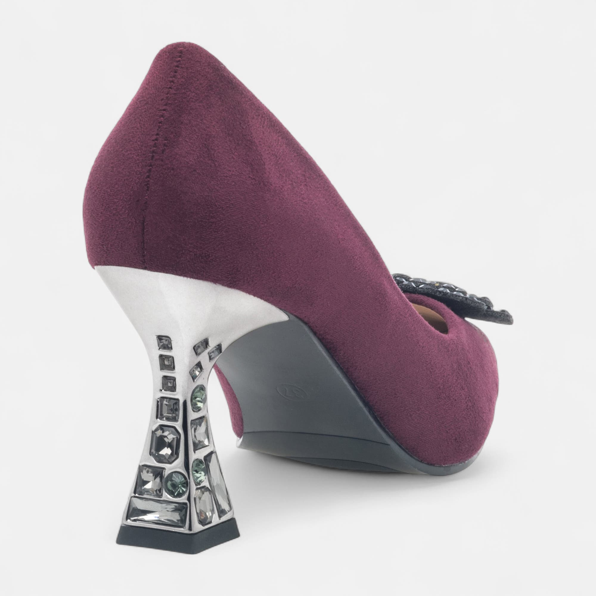 Escarpins à talon Femme bordeaux