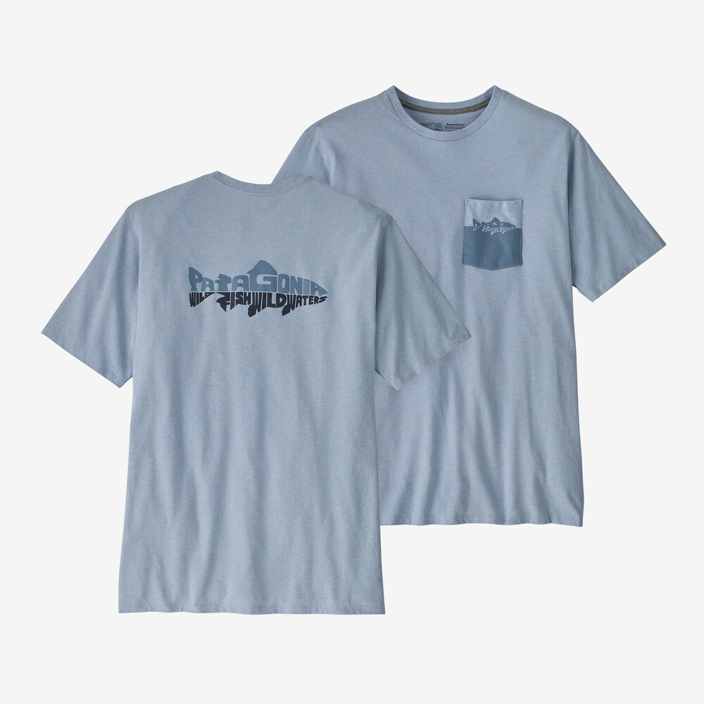 Herren Wild Waterline Pocket Responsibili-Tee