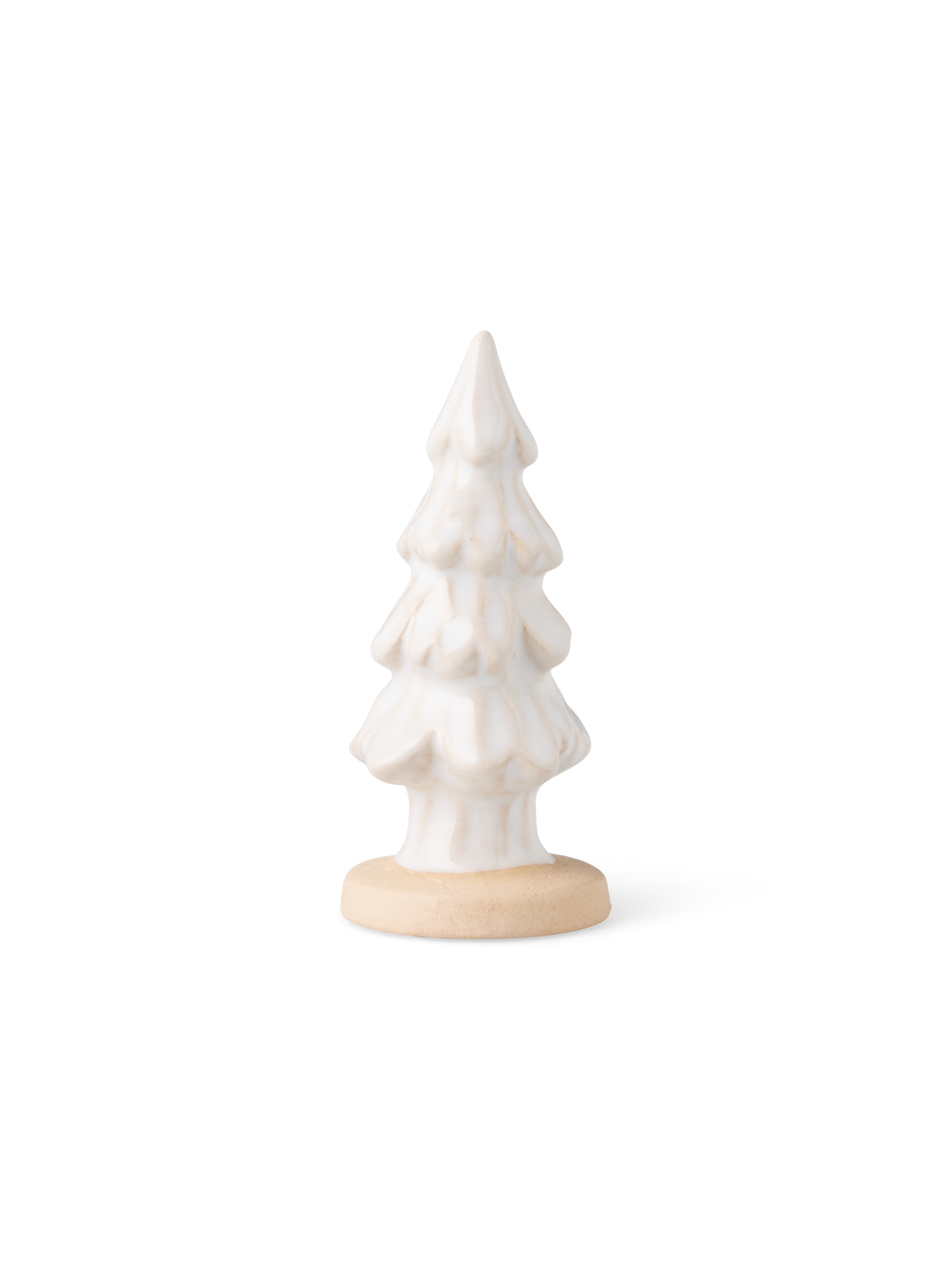 Dekorativt træ | Stentøj. 9 cm. | White