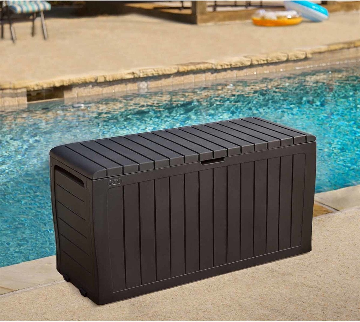 Keter Marvel plus opbergbox antraciet 117 x 44,5 x 57,7 cm