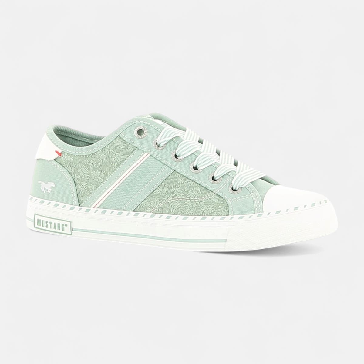 Baskets en toile Femme vert