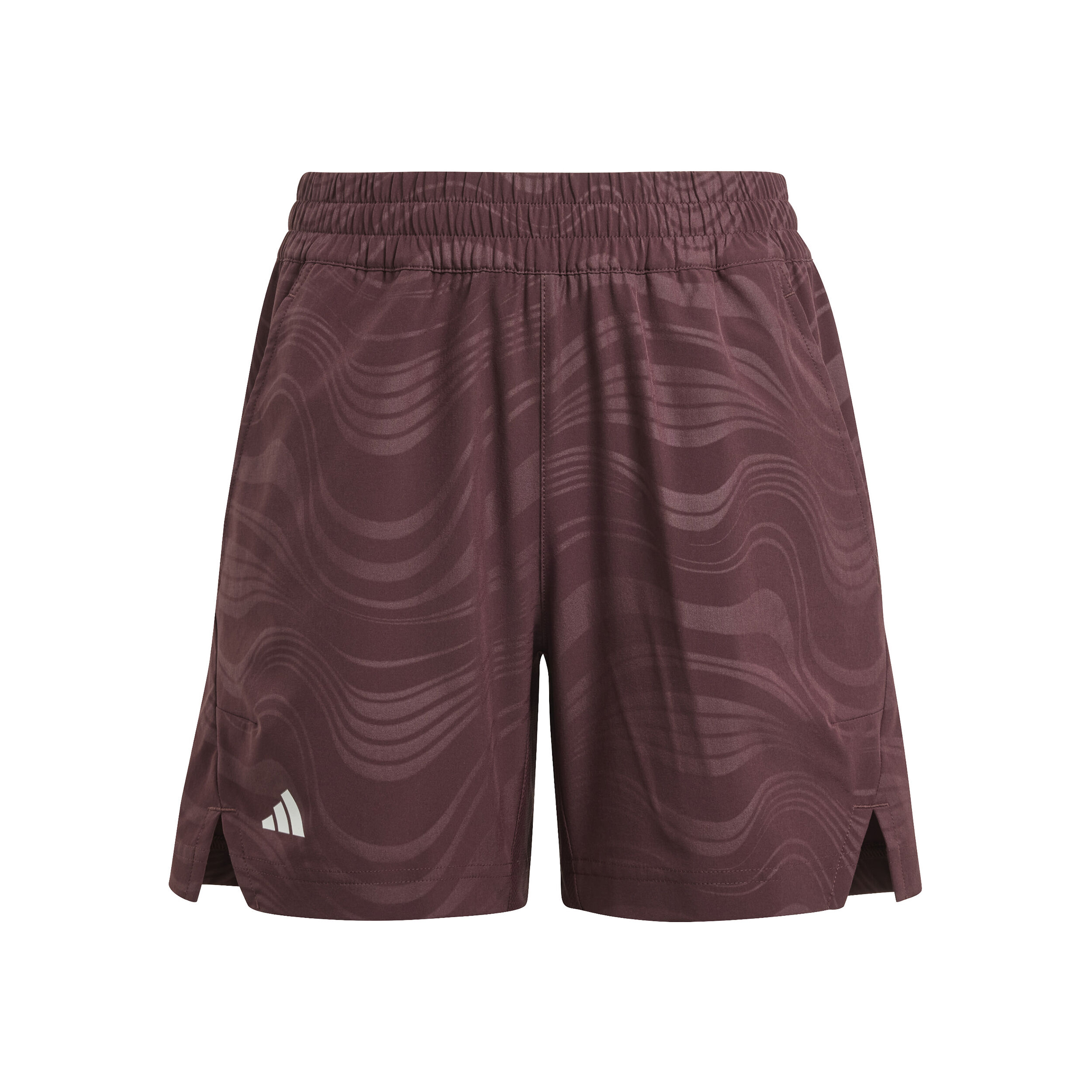 adidas Pro 5in Shorts Garçons - Rouge Foncé