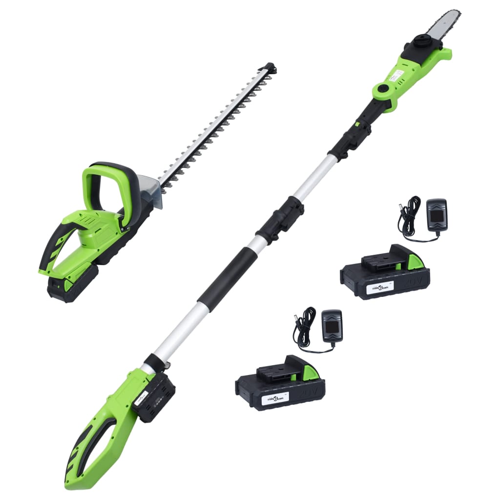 Set outils électriques jardin sans fil 2pcs chargeurs/batteries