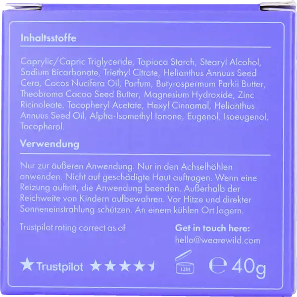 Natürliches Deo - Nachfüllpackung Ocean Mist