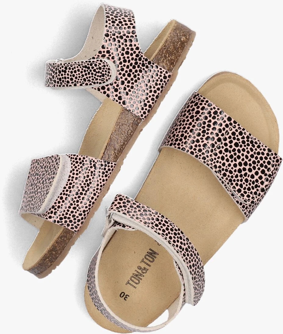 TON & TON roze ton & ton sandalen elwira