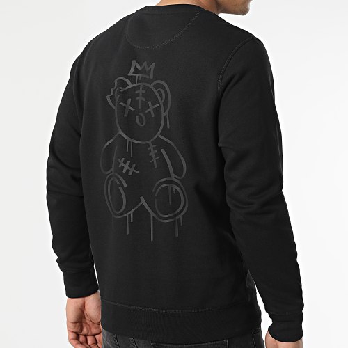 Sweat Crewneck King Nounours Black Noir