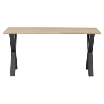 WOOOD Tablo eiken blad 160x90 met ALKMAAR-poot