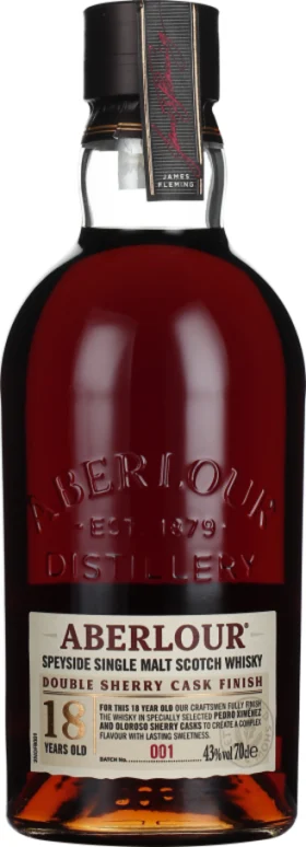 ABERLOUR 18 YEARS SINGLE MALT 70CL