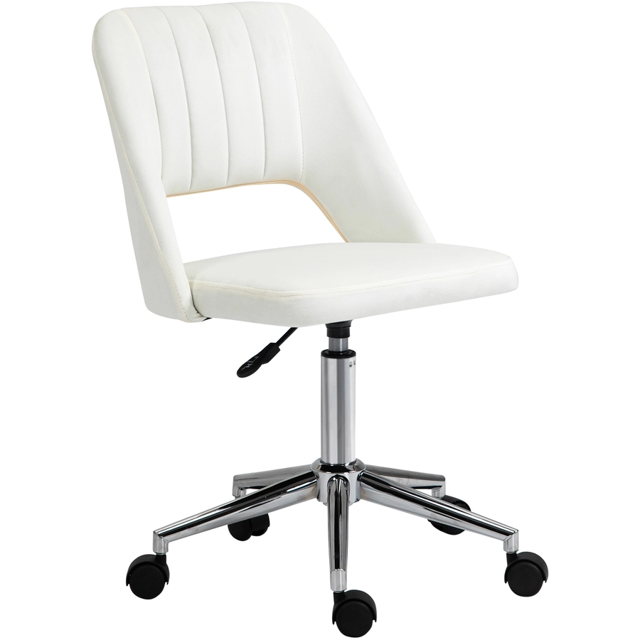 Vinsetto Bürostuhl ergonomisch geformt, high-end gaslift Beige