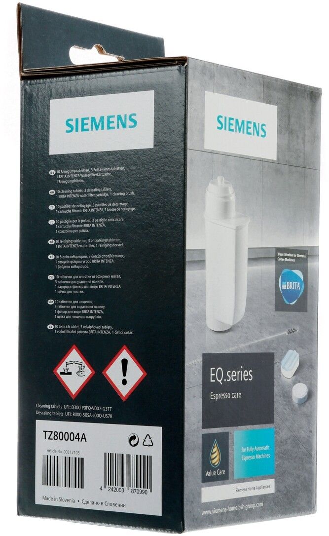 Siemens Kaffevollautomaten Pflegeset