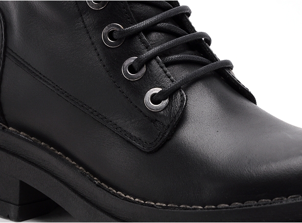 Chacal boots bottine plates femme 6456 noir