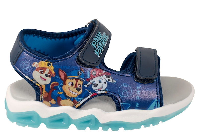 PAW PATROL SANDAL I MØRKEBLÅT PU