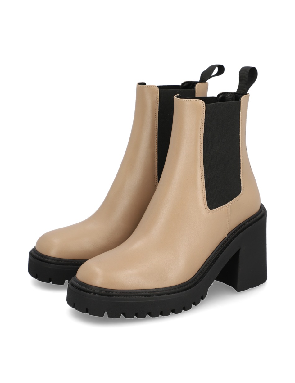 Glattleder Chelsea Boot