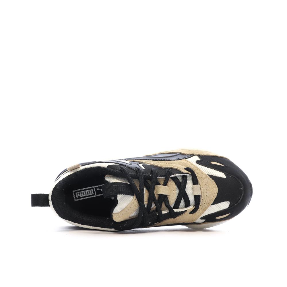 Puma Baskets Beige/Noire/Blanc Garçon Puma Rs-x Efekt Prm