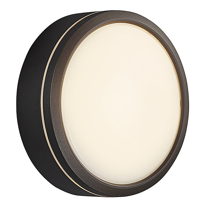 Applique murale plafonnier extérieur AVA Smart LED 600lm 2200K-6500K IP54 Nordlux Noir