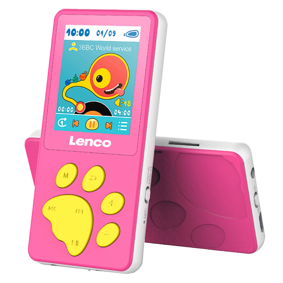 LENCO Xemio-560PK - MP3-/MP4-Player mit 8GB Speicher, pink
