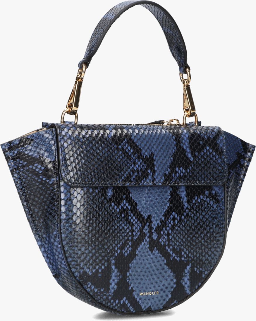 blauwe wandler schoudertas hortensia bag mini