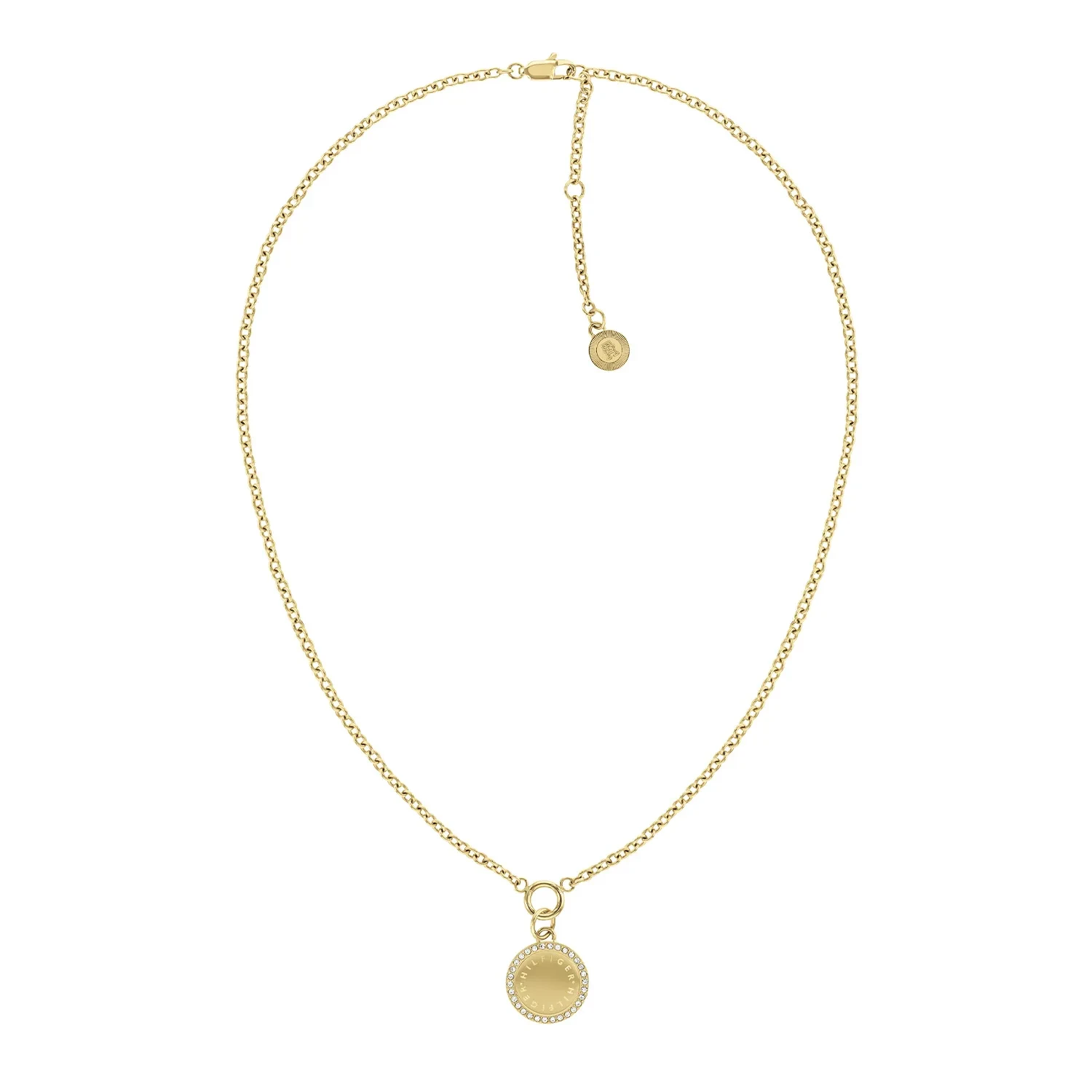 Tommy Hilfiger Mini Crystal Pendant Halskæde Rustfrit Stål 2780903
