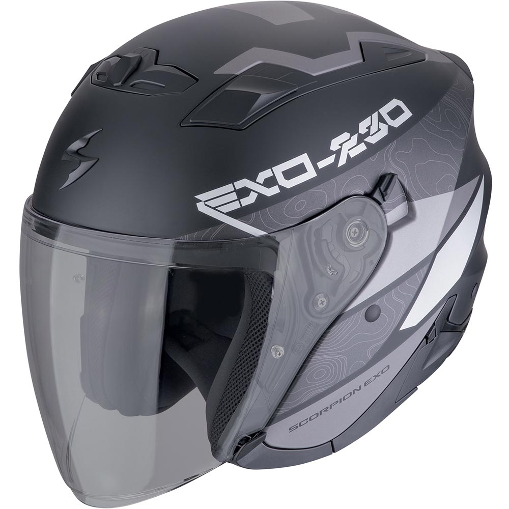 Scorpion - Casque Exo-230 Band Noir Mat / Argent