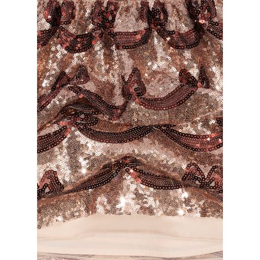 Konges Sløjd Starla Bow Wow Kjole, Gold Blush, 104 cm