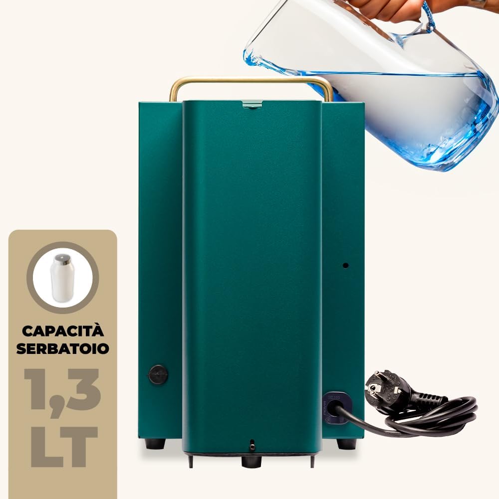 FABER COFFEE MACHINES | Modèle Pro Total Inox Deluxe | Machine à café à dosettes ese 44mm | Pressacialda en laiton réglable | électrovanne de série (laiton)