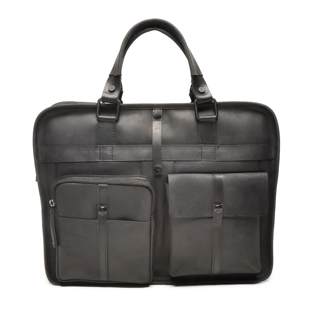 Berba Barbarossa Businesstas Dubbelvaks 15,6 inch Black