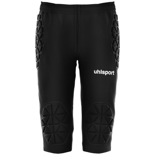Calção de goleiro anatômico preto Uhlsport
