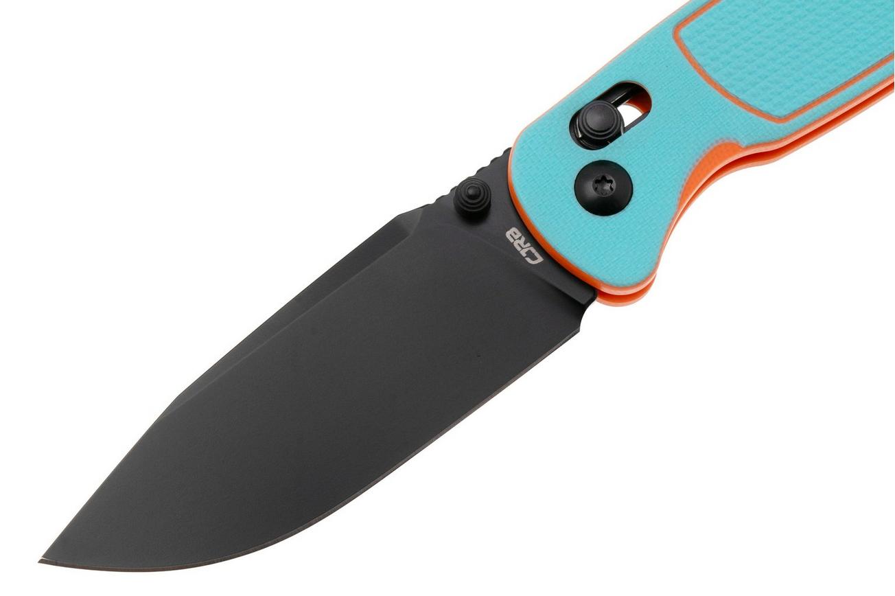 CJRB Shale J1943-BBO, PVD AR-RPM9, Blue Orange G10, zakmes