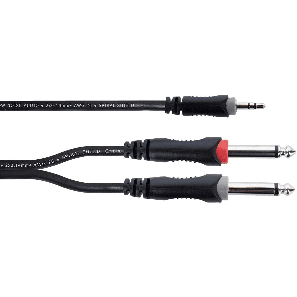 Cordial EY1.5WPP Elements 3.5mm TRS jack - 2x 6.3mm TS jack 1.5m