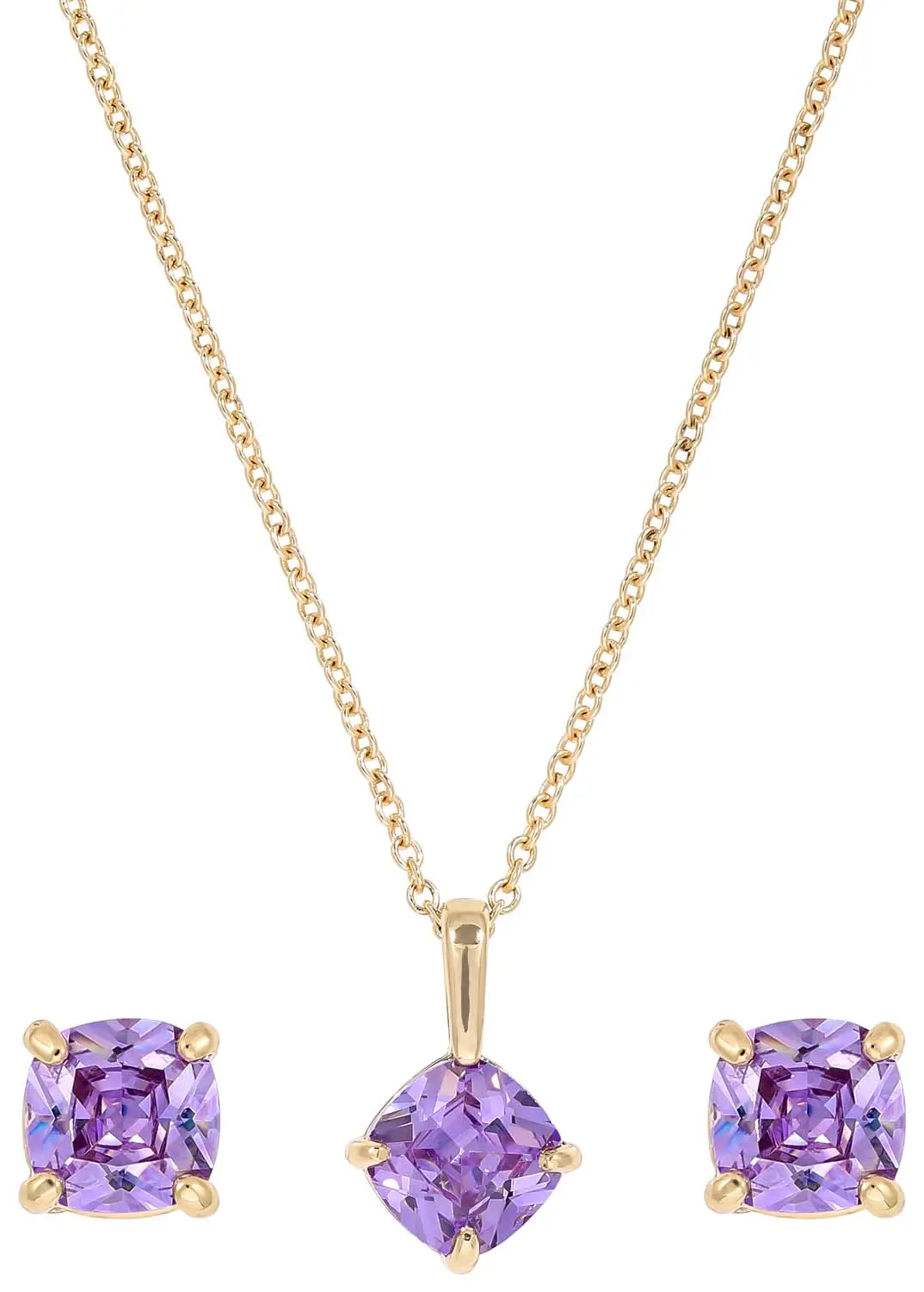 Schmuckset - Lilac Eyecatcher